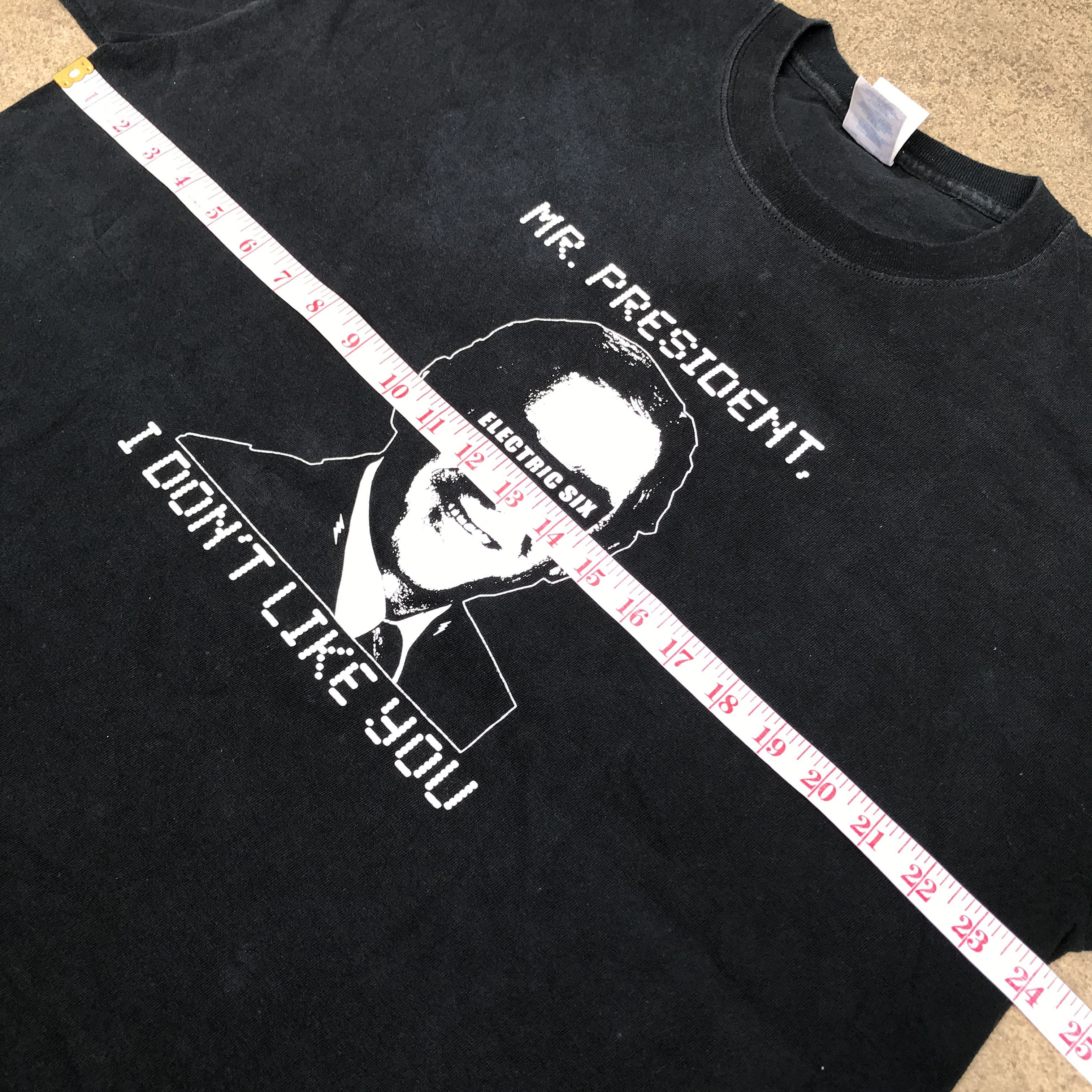 Band Tees × Vintage Vintage 2000s Electric Six Alternative Funk Tee XL Glam Size US XL / EU 56 / 4 - 6 Thumbnail