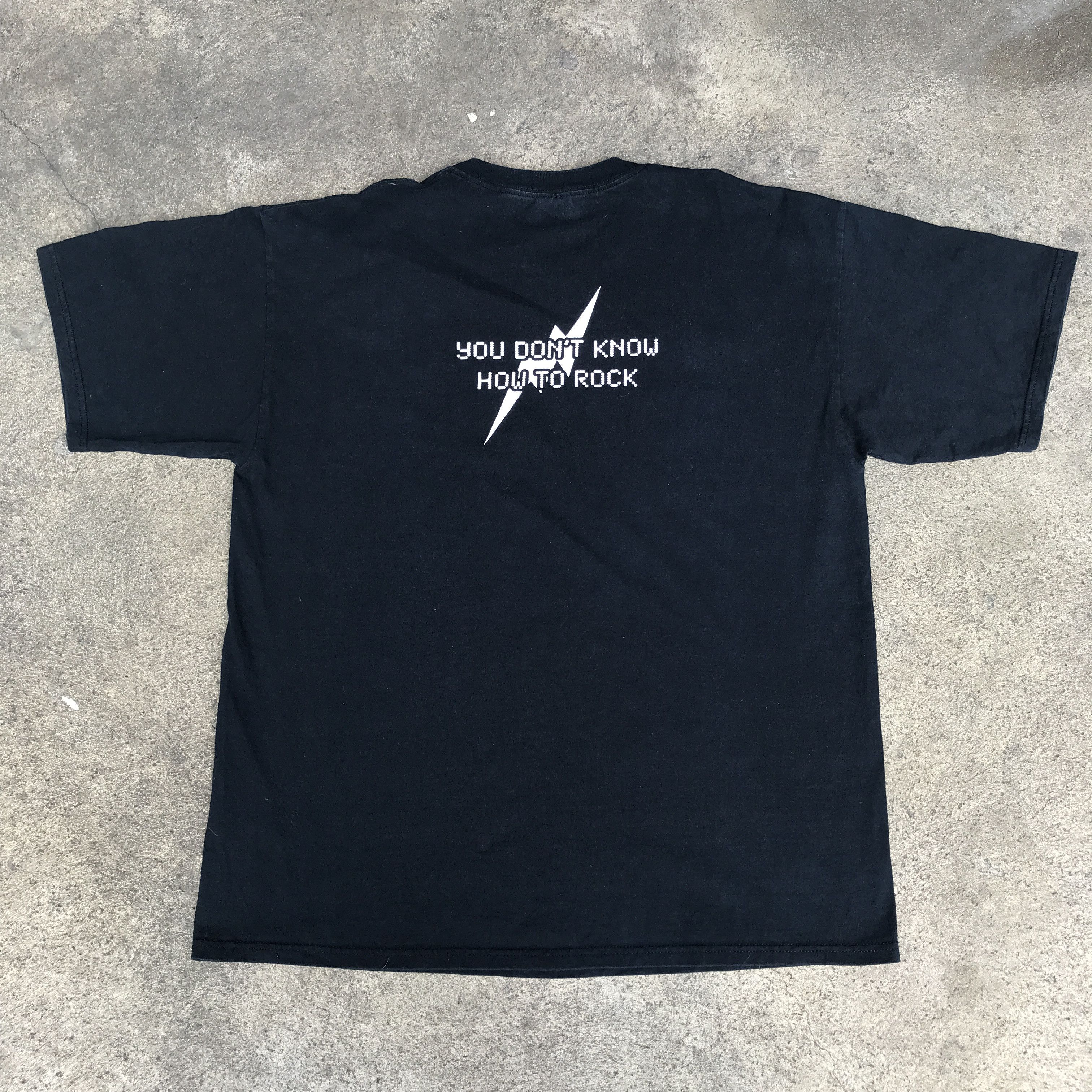 Band Tees × Vintage Vintage 2000s Electric Six Alternative Funk Tee XL Glam Size US XL / EU 56 / 4 - 5 Thumbnail