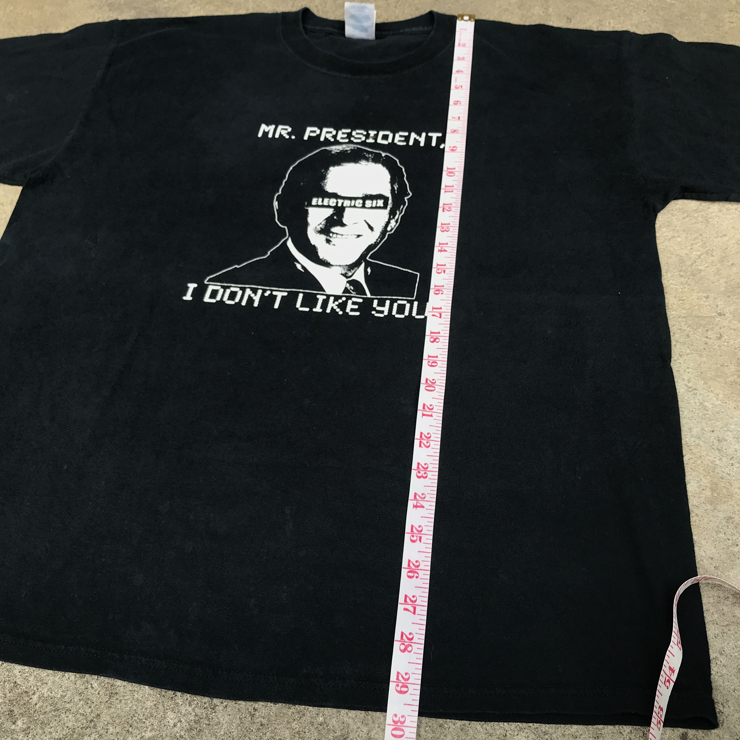 Band Tees × Vintage Vintage 2000s Electric Six Alternative Funk Tee XL Glam Size US XL / EU 56 / 4 - 7 Thumbnail