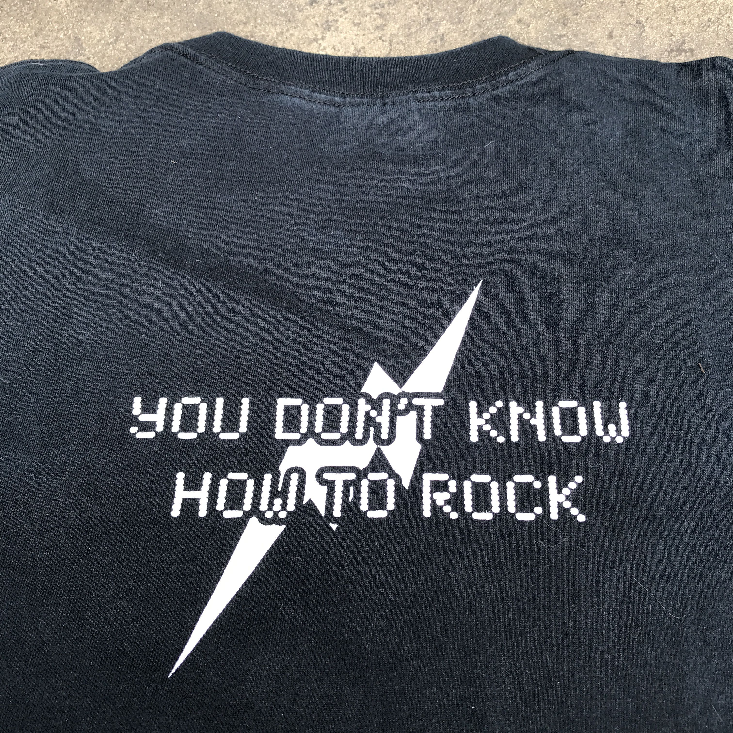 Band Tees × Vintage Vintage 2000s Electric Six Alternative Funk Tee XL Glam Size US XL / EU 56 / 4 - 4 Thumbnail