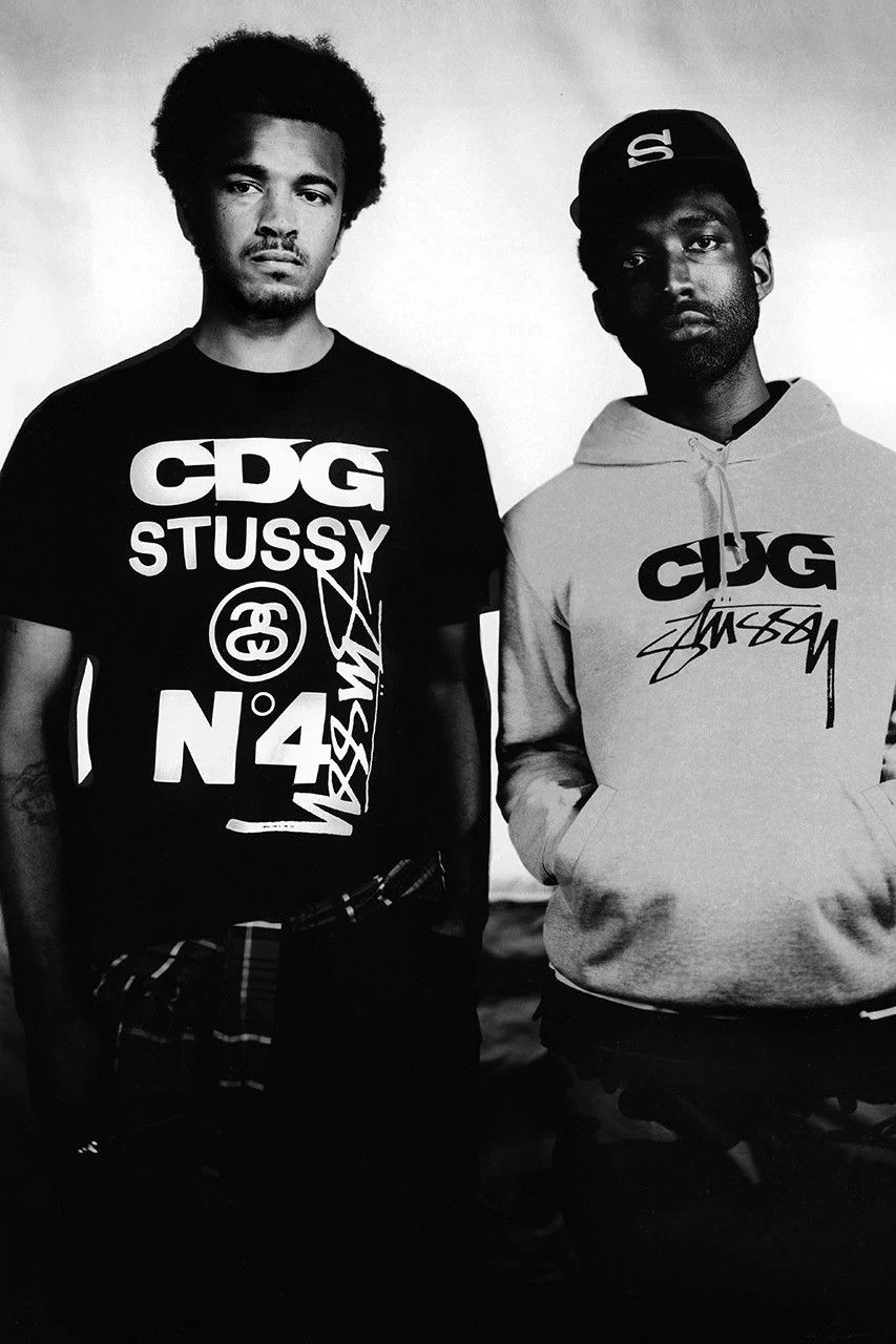 Comme des Garcons × Stussy CDG Comme des Garçons x Stussy Tshirt New with Tag Size US L / EU 52-54 / 3 - 2 Thumbnail