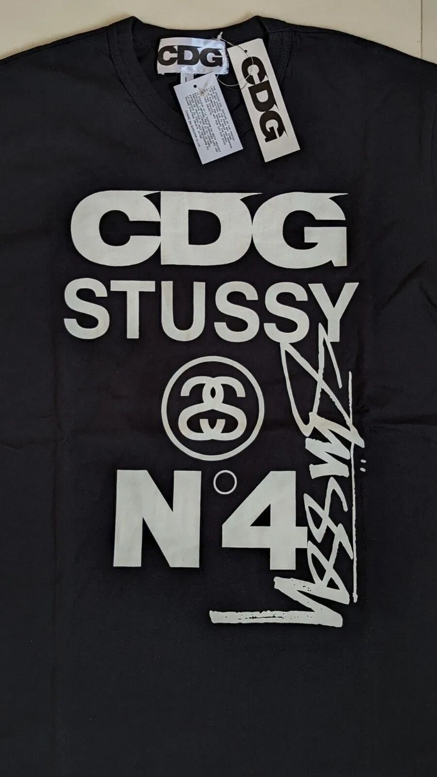 Comme des Garcons × Stussy CDG Comme des Garçons x Stussy Tshirt New with Tag Size US L / EU 52-54 / 3 - 5 Thumbnail