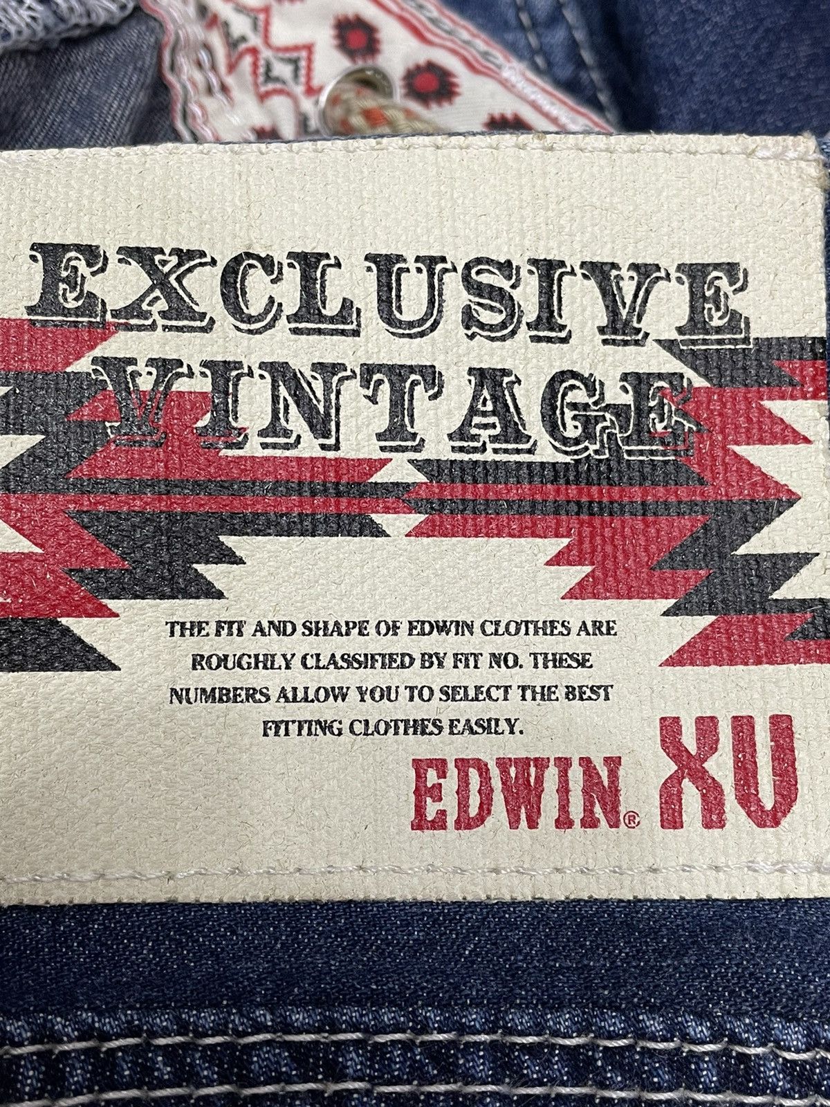 Edwin × Japanese Brand × Vintage EDWIN XV Relaxed Drawstring Bush Pants Yohji Yamamoto Style Size US 31 - 8 Thumbnail