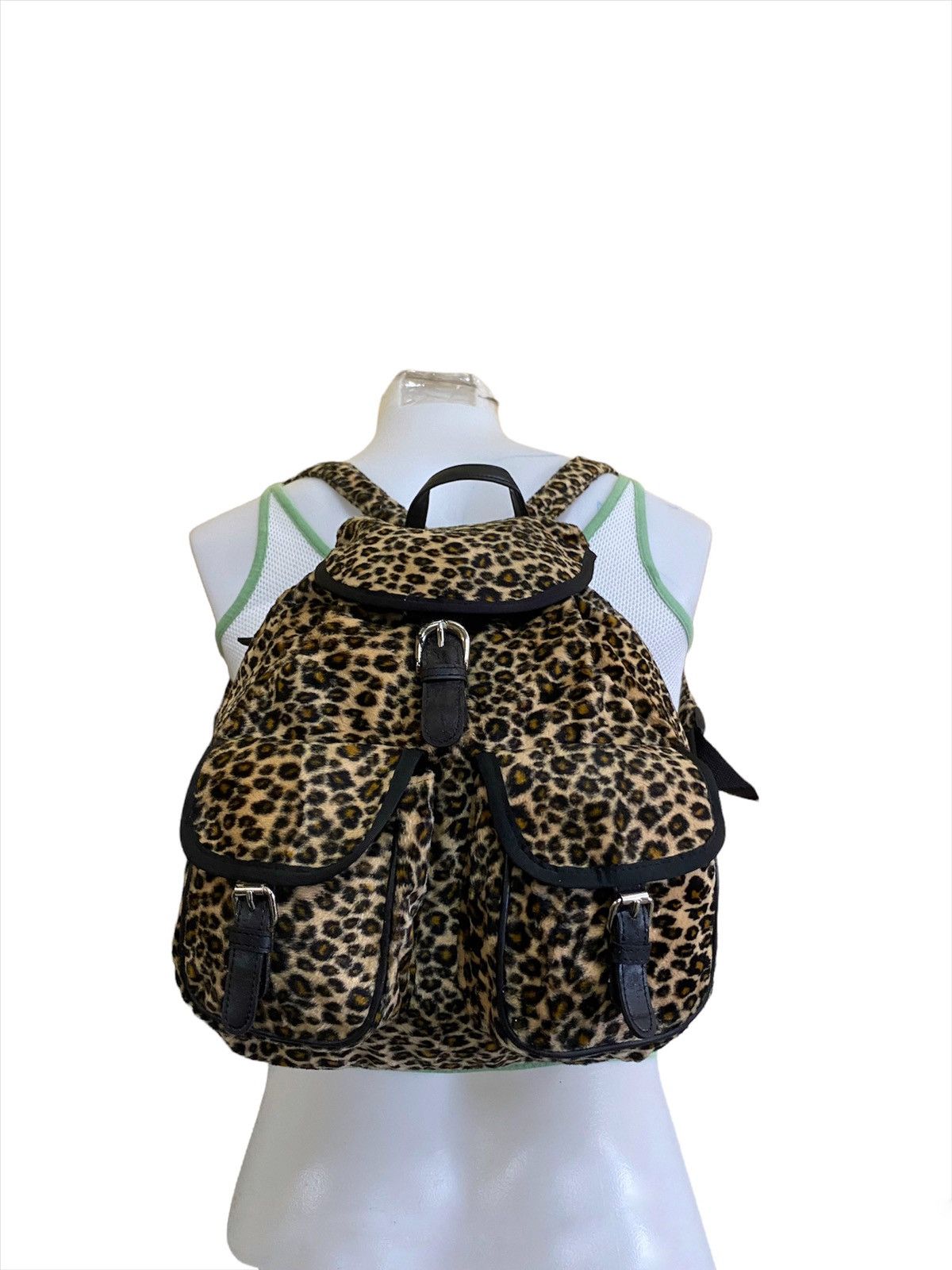 Other VINTAGE LEOPARD MULTI-POCKET BAGPACK Size ONE SIZE - 1 Thumbnail