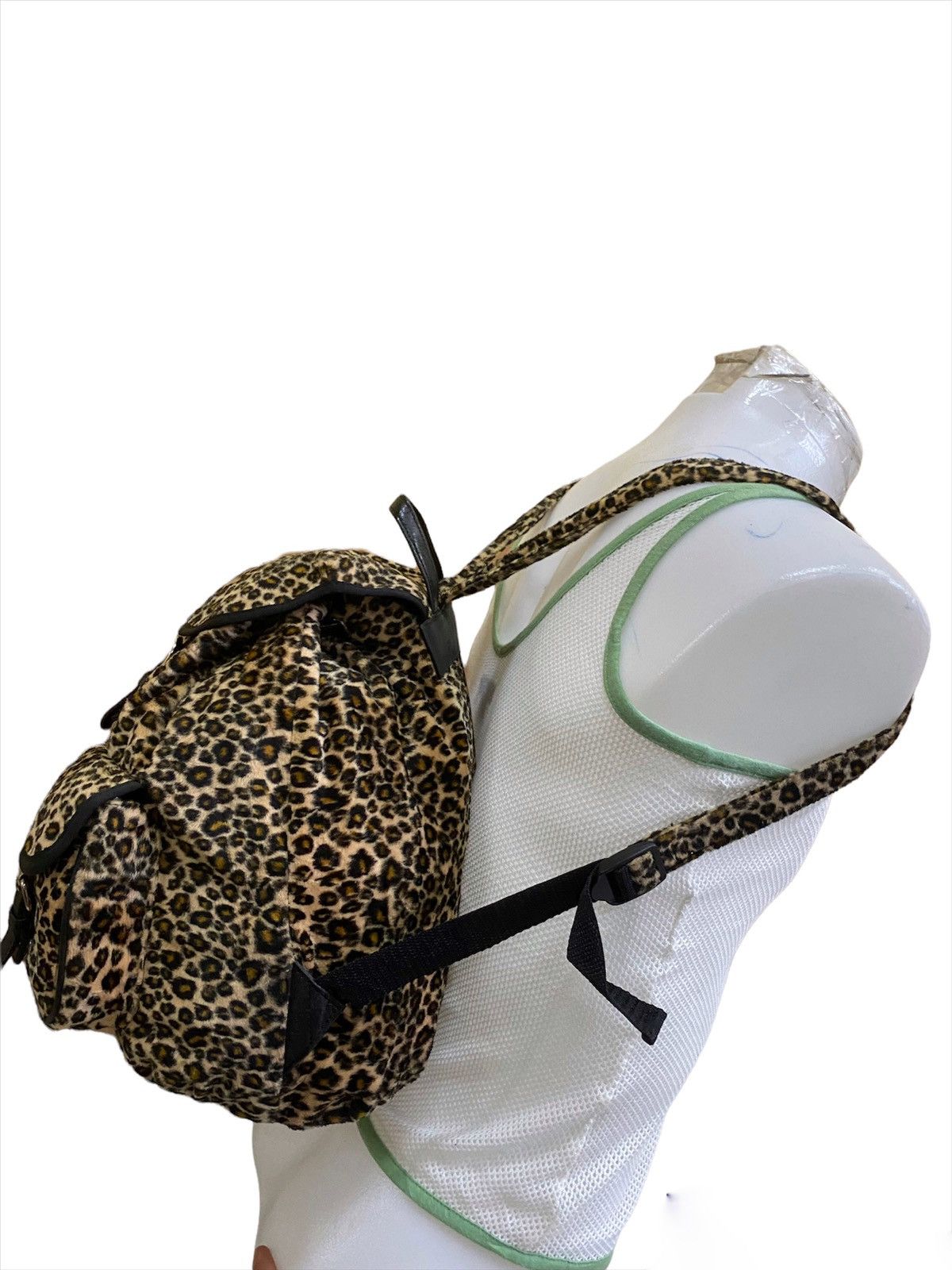 Other VINTAGE LEOPARD MULTI-POCKET BAGPACK Size ONE SIZE - 3 Thumbnail