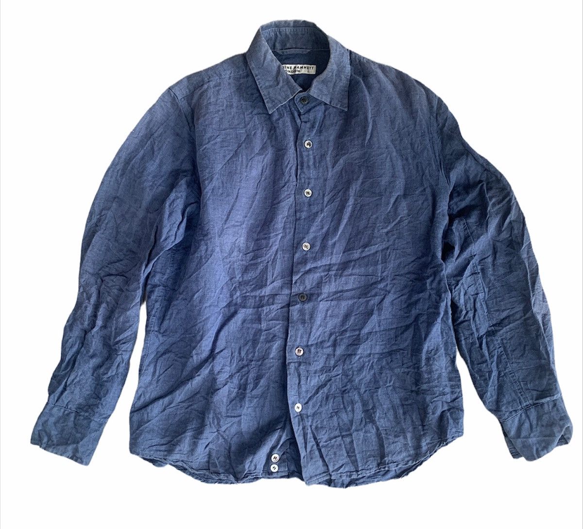 Katharine Hamnett London Katharine Hamnett London indigo blue flannel Size US S / EU 44-46 / 1 - 1 Thumbnail