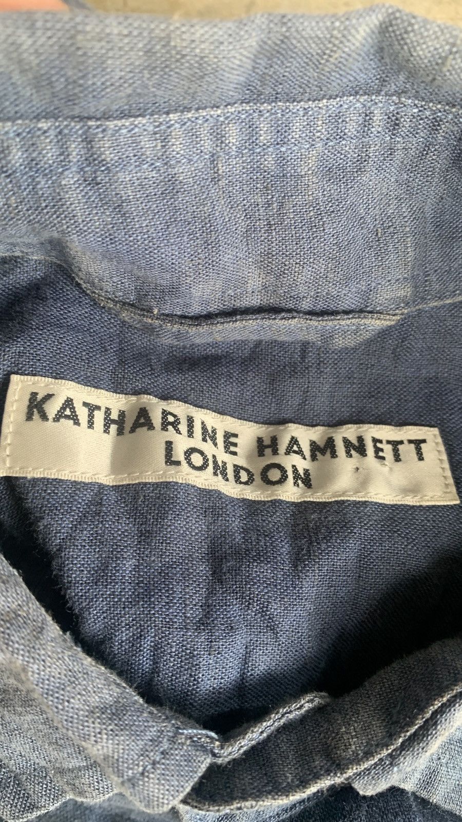 Katharine Hamnett London Katharine Hamnett London indigo blue flannel Size US S / EU 44-46 / 1 - 4 Thumbnail