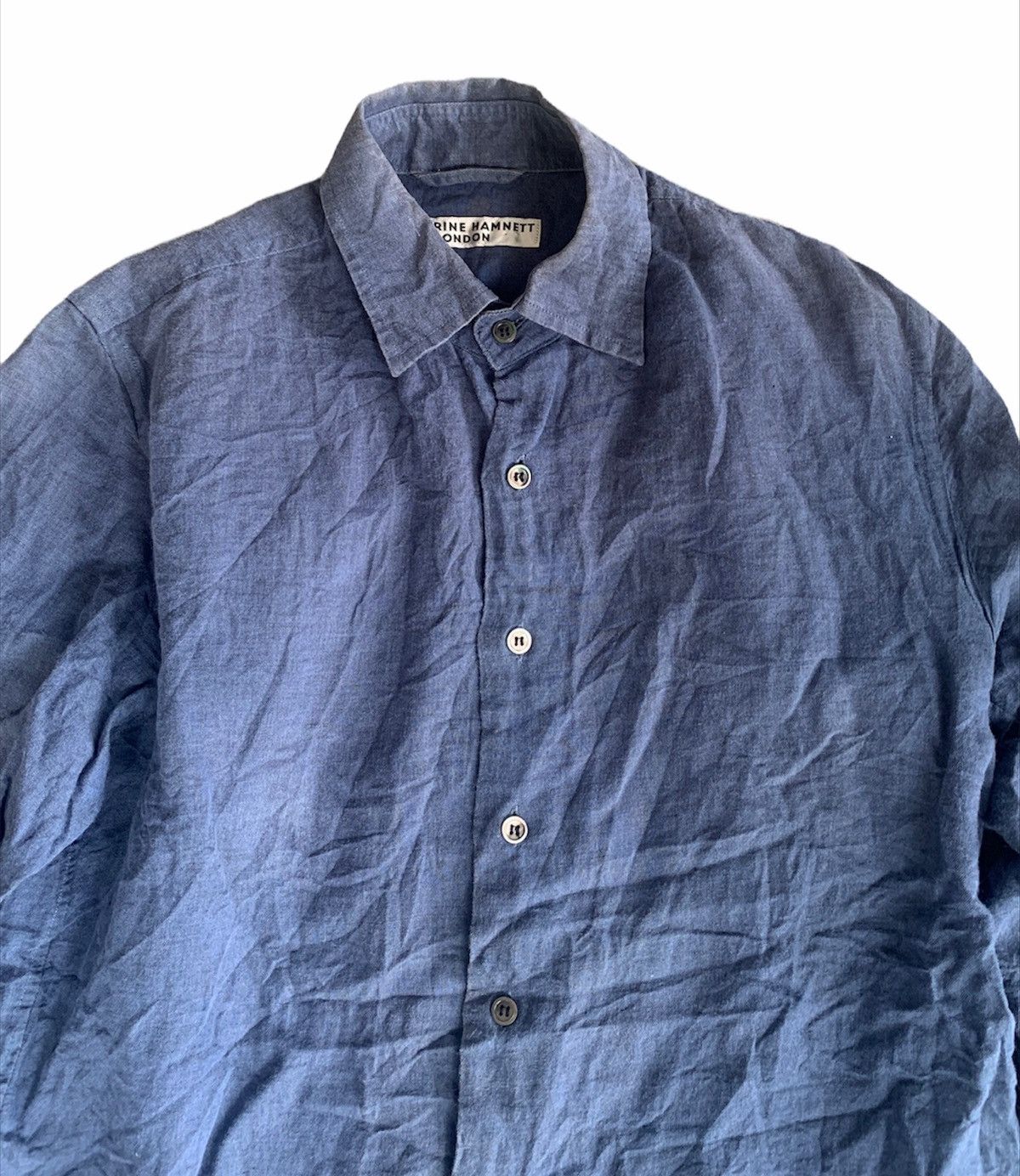 Katharine Hamnett London Katharine Hamnett London indigo blue flannel Size US S / EU 44-46 / 1 - 3 Thumbnail
