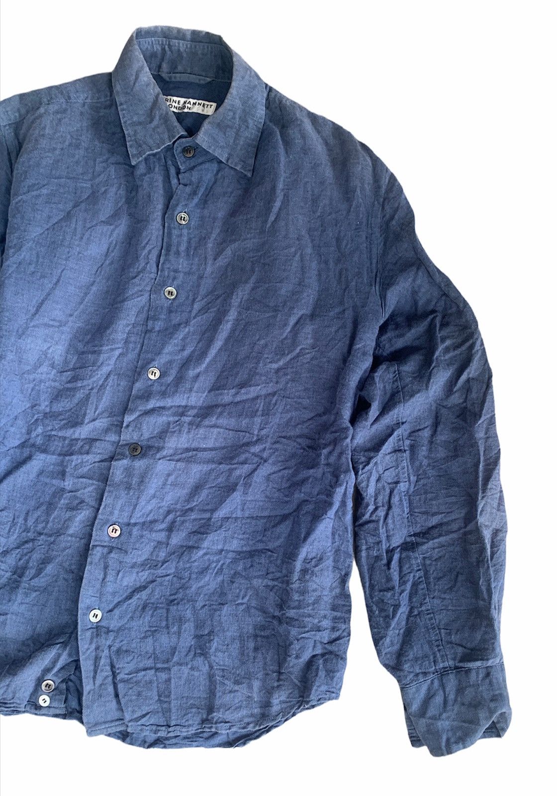 Katharine Hamnett London Katharine Hamnett London indigo blue flannel Size US S / EU 44-46 / 1 - 2 Thumbnail