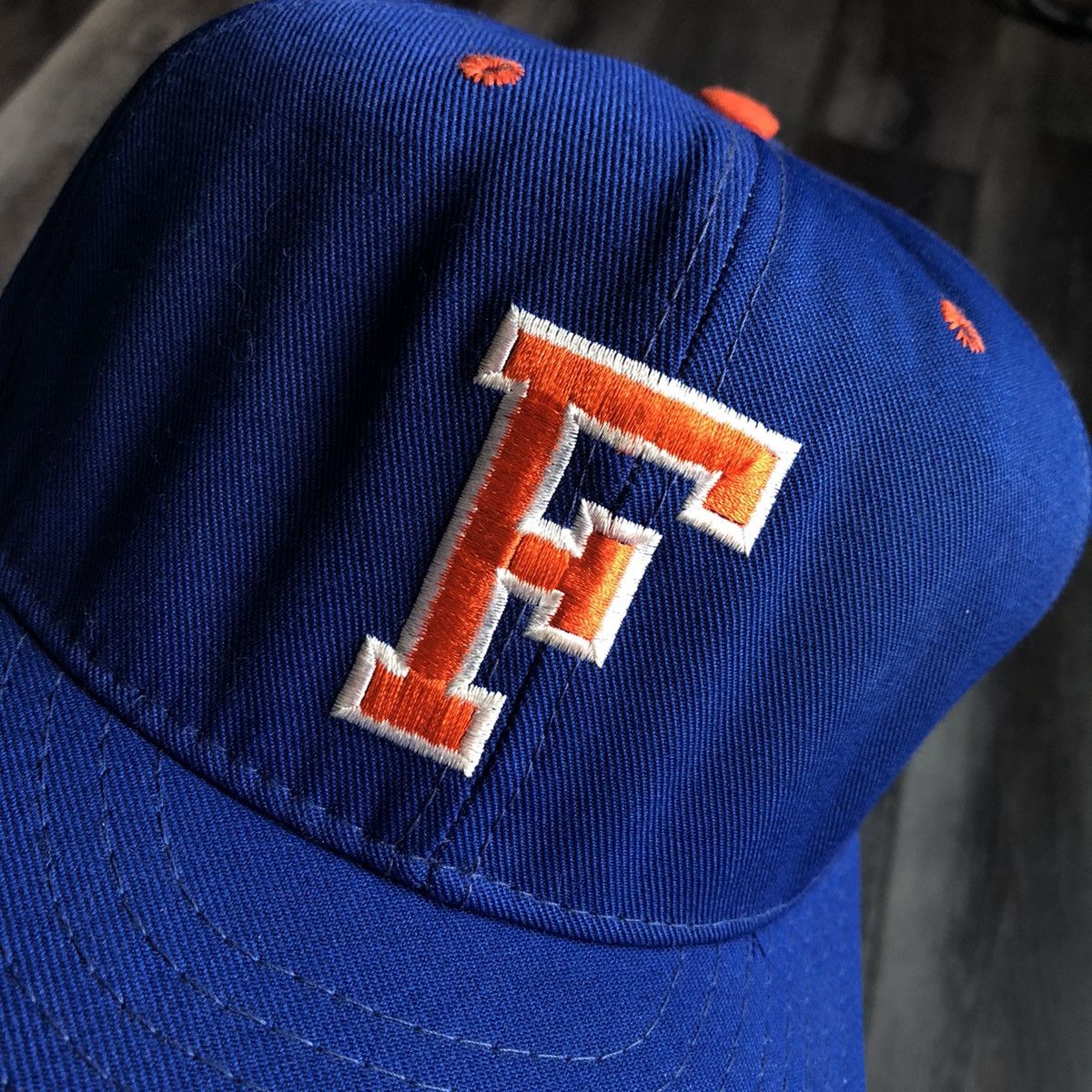 Vintage Vintage 1990s Florida University Pro Line Fitted Hat 7 1/2 Size ONE SIZE - 2 Thumbnail
