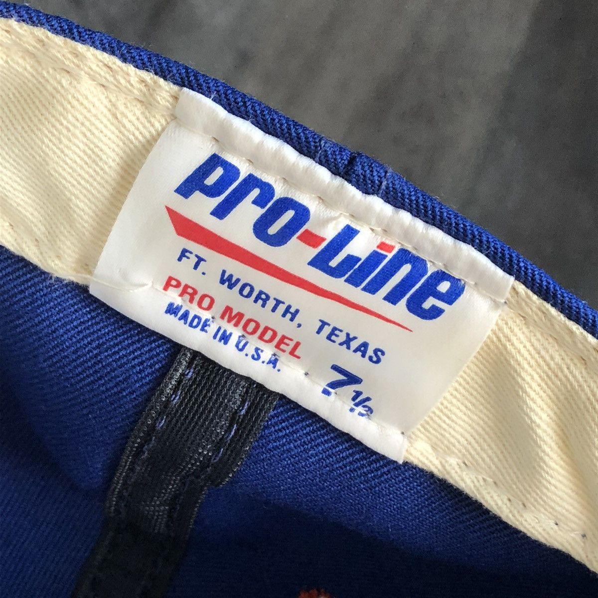Vintage Vintage 1990s Florida University Pro Line Fitted Hat 7 1/2 Size ONE SIZE - 5 Thumbnail