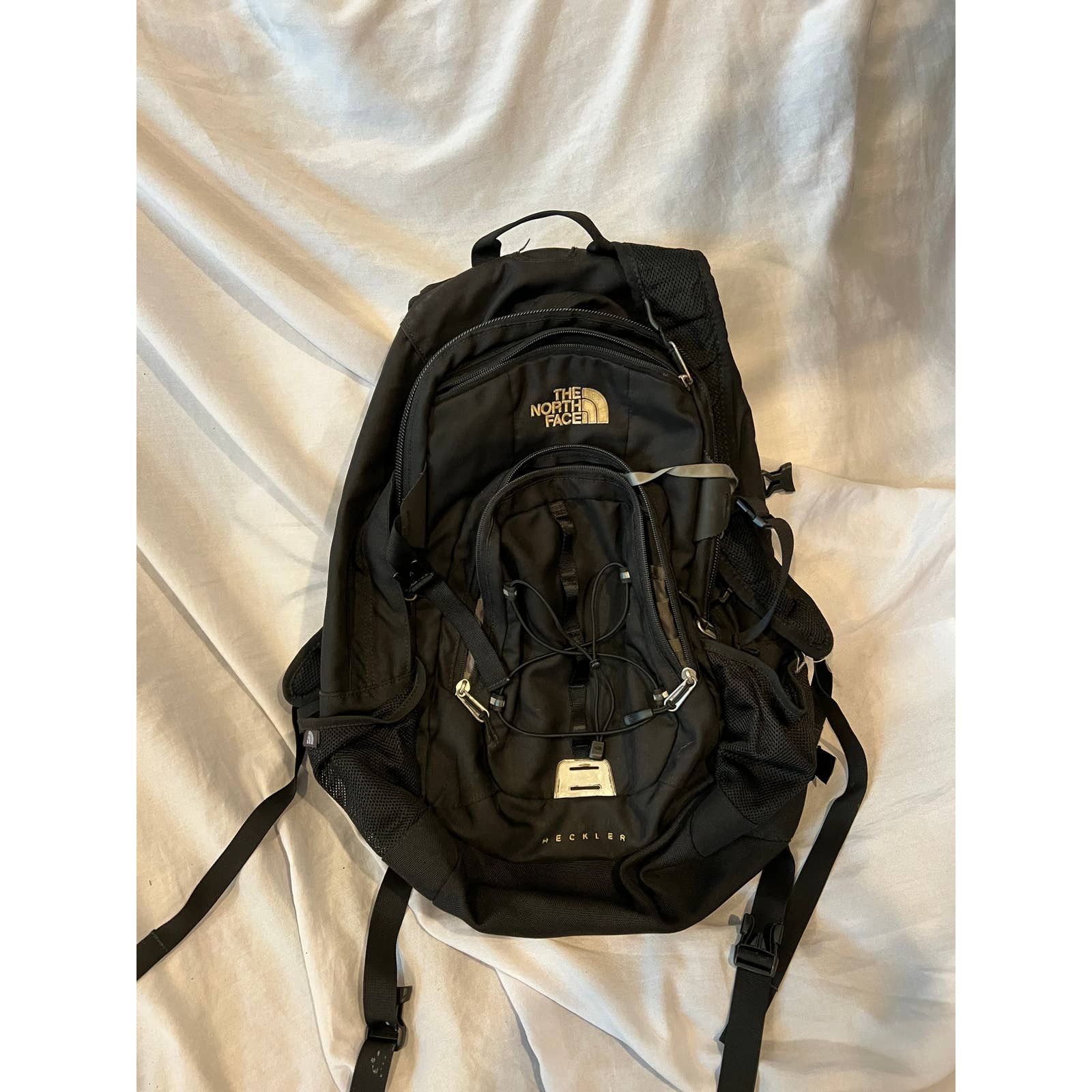 The North Face The North Face Heckler Black Backpack Grailed
