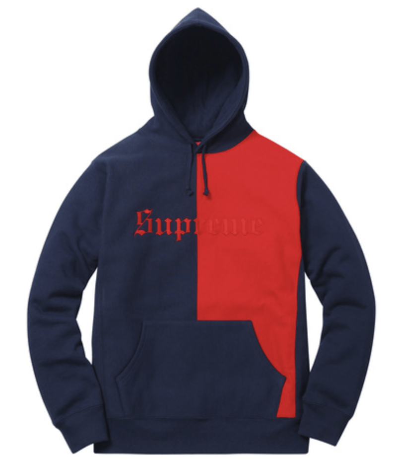 Supreme Split Crewneck | Grailed