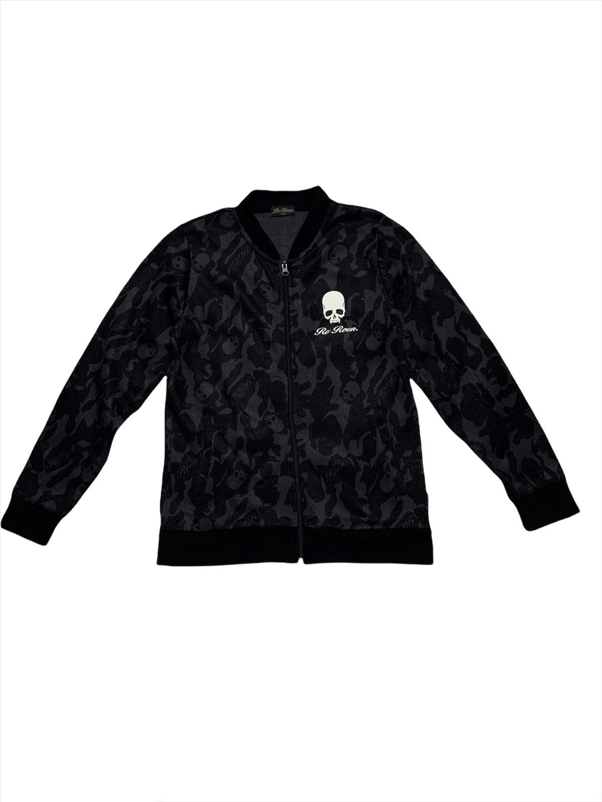 Japanese Brand × Roen Japanese Re Roen Mastermind Full Printed Camo Sweater Size US S / EU 44-46 / 1 - 3 Thumbnail