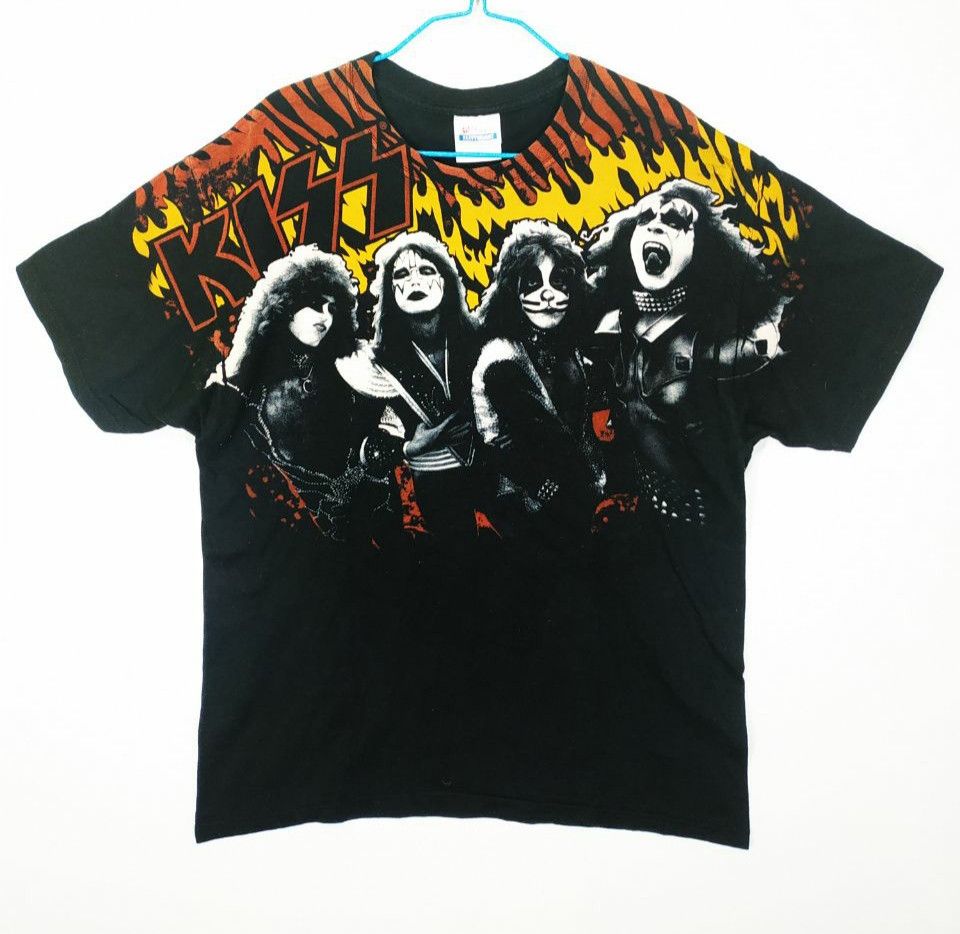 Vintage KISS Rock Band Metal Legend Allover Print
