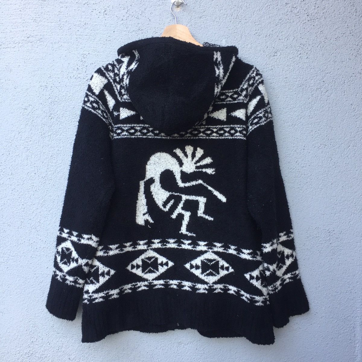 Japanese Brand Vintage Power To The People Fleece Fullprint Hoodie Sweater Size US M / EU 48-50 / 2 - 11 Thumbnail