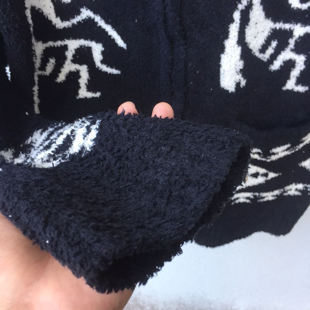 Japanese Brand Vintage Power To The People Fleece Fullprint Hoodie Sweater Size US M / EU 48-50 / 2 - 6 Thumbnail