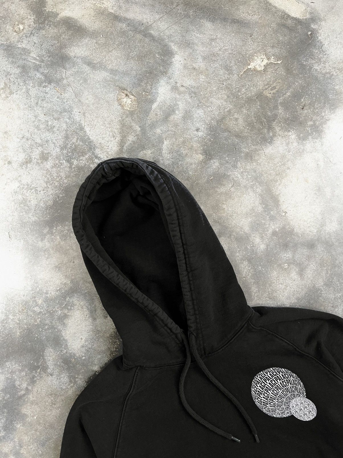 Palace Palace " You Ain't Fucking Nowhere " Logo Globe Hoodie Black Size US M / EU 48-50 / 2 - 4 Thumbnail