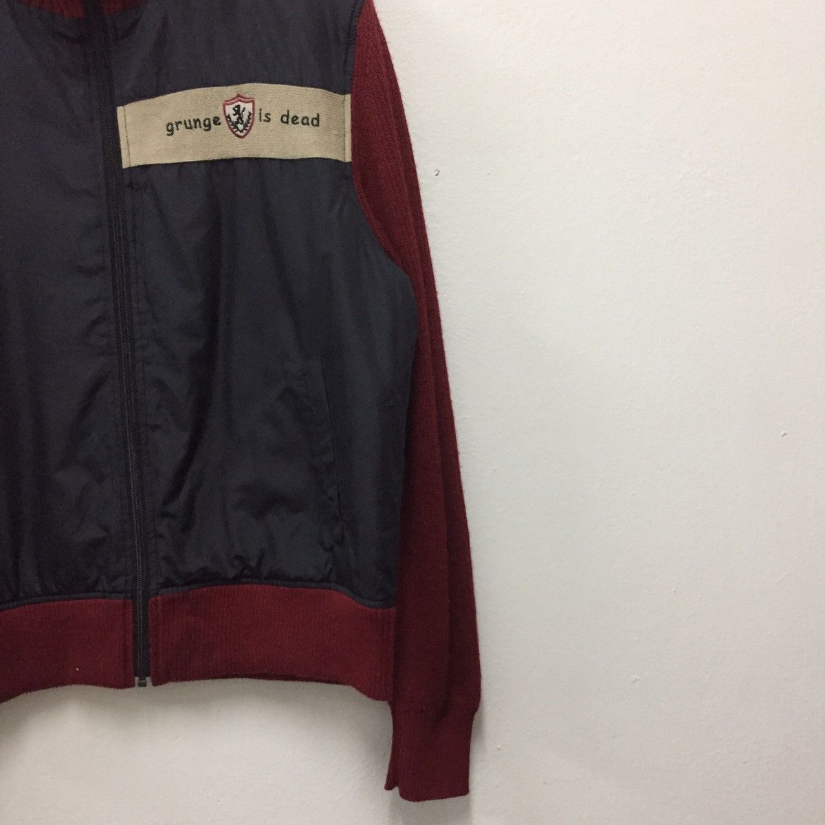 Japanese Brand Vintage Adabat Life Grunge is Dead Zipper Jacket Size US L / EU 52-54 / 3 - 5 Thumbnail