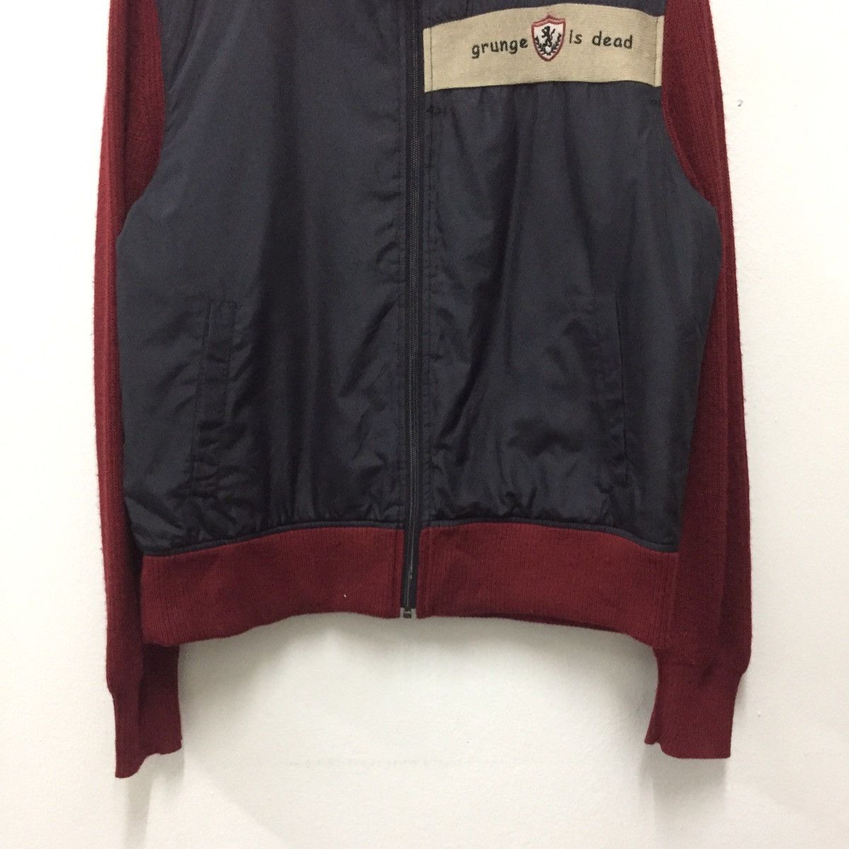 Japanese Brand Vintage Adabat Life Grunge is Dead Zipper Jacket Size US L / EU 52-54 / 3 - 3 Thumbnail