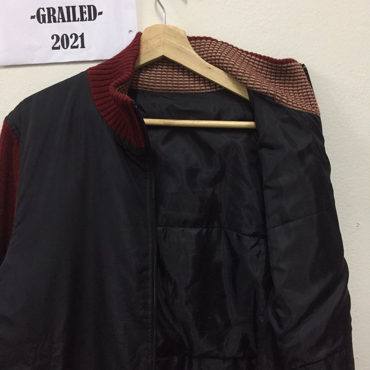 Japanese Brand Vintage Adabat Life Grunge is Dead Zipper Jacket Size US L / EU 52-54 / 3 - 13 Thumbnail