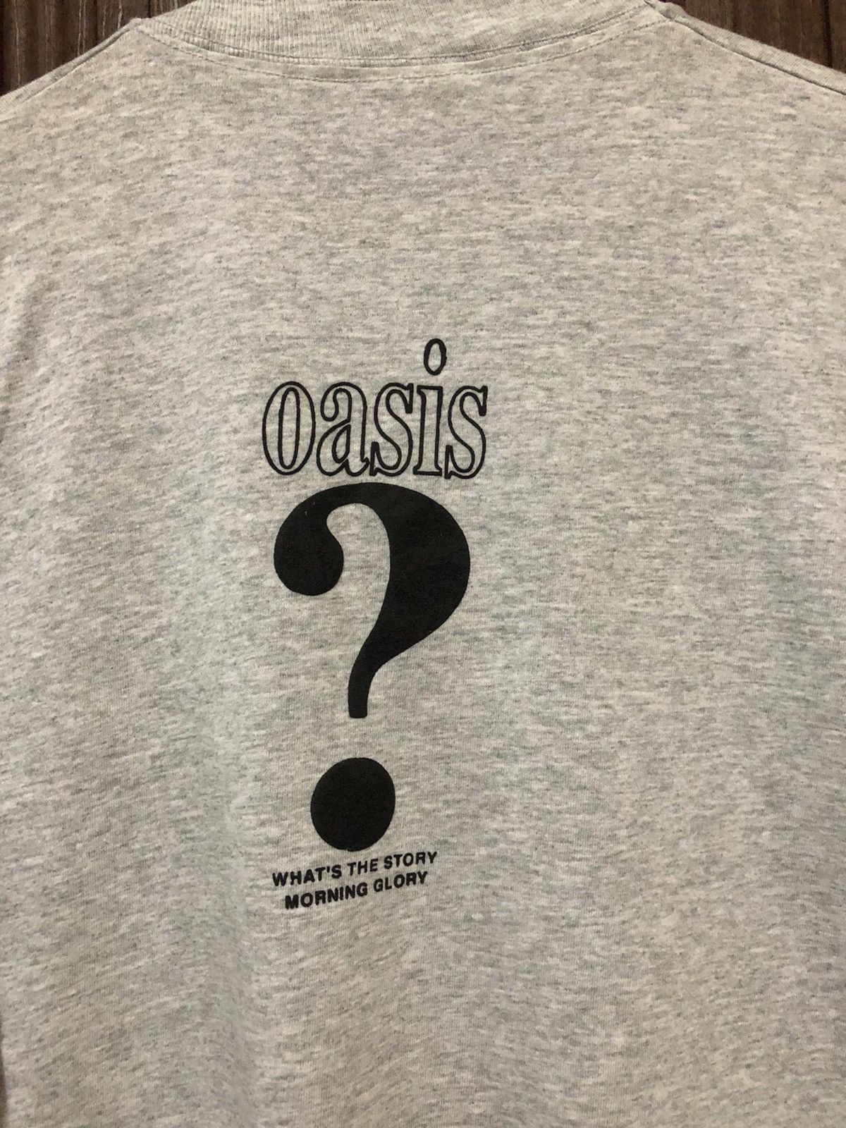 Band Tees × Vintage Vintage Oasis What’s The Story Morning Glory Promo Tee Shirt Size US XL / EU 56 / 4 - 7 Thumbnail