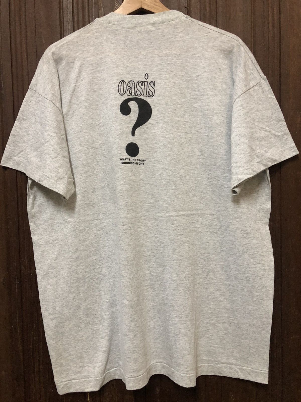 Band Tees × Vintage Vintage Oasis What’s The Story Morning Glory Promo Tee Shirt Size US XL / EU 56 / 4 - 6 Thumbnail