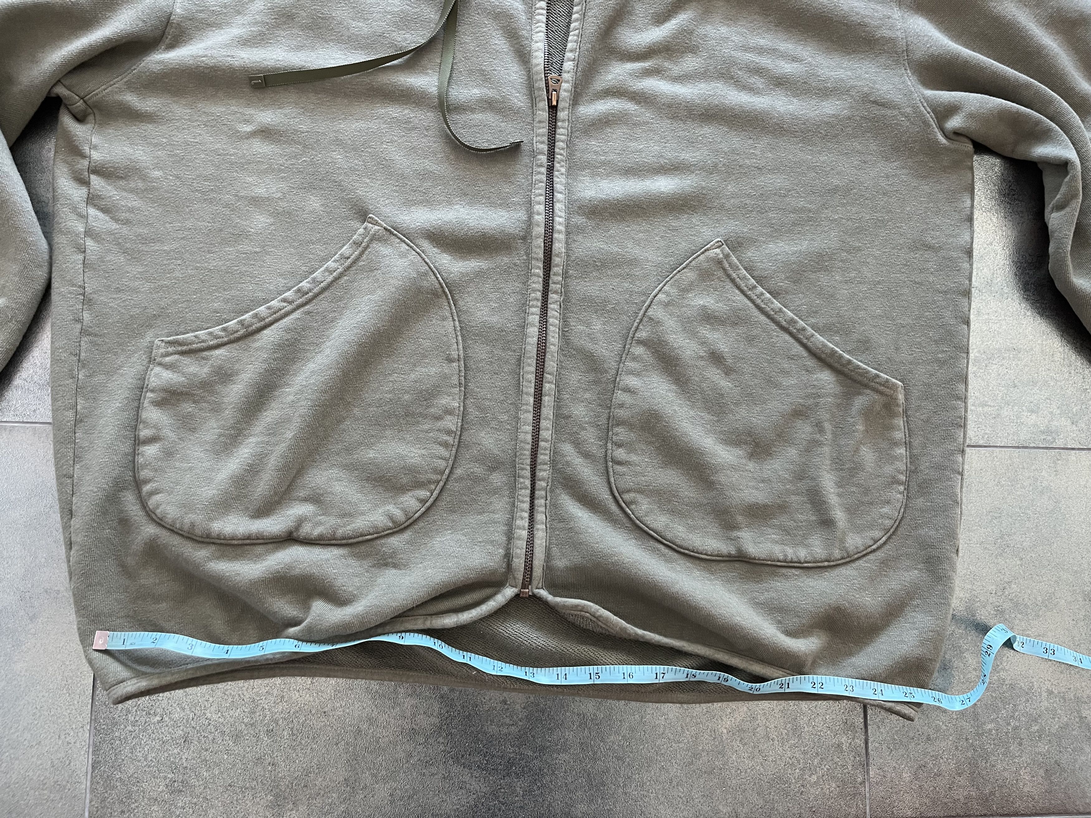 Kapital Kapital Green Cotton Oversized Zip Hoodie Size US L / EU 52-54 / 3 - 5 Thumbnail