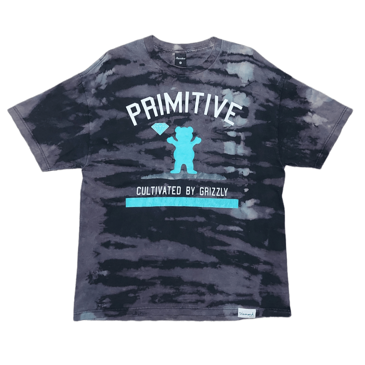 ★US限定 Grizzly Kick Off T-シャツ 【Diamond Supply】★ Diamond Supply Co × Grizzly Griptape | Grailed