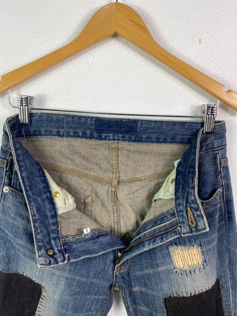 Japanese Brand Japanese Style Jeans Patchwork Design Size US 30 / EU 46 - 9 Thumbnail