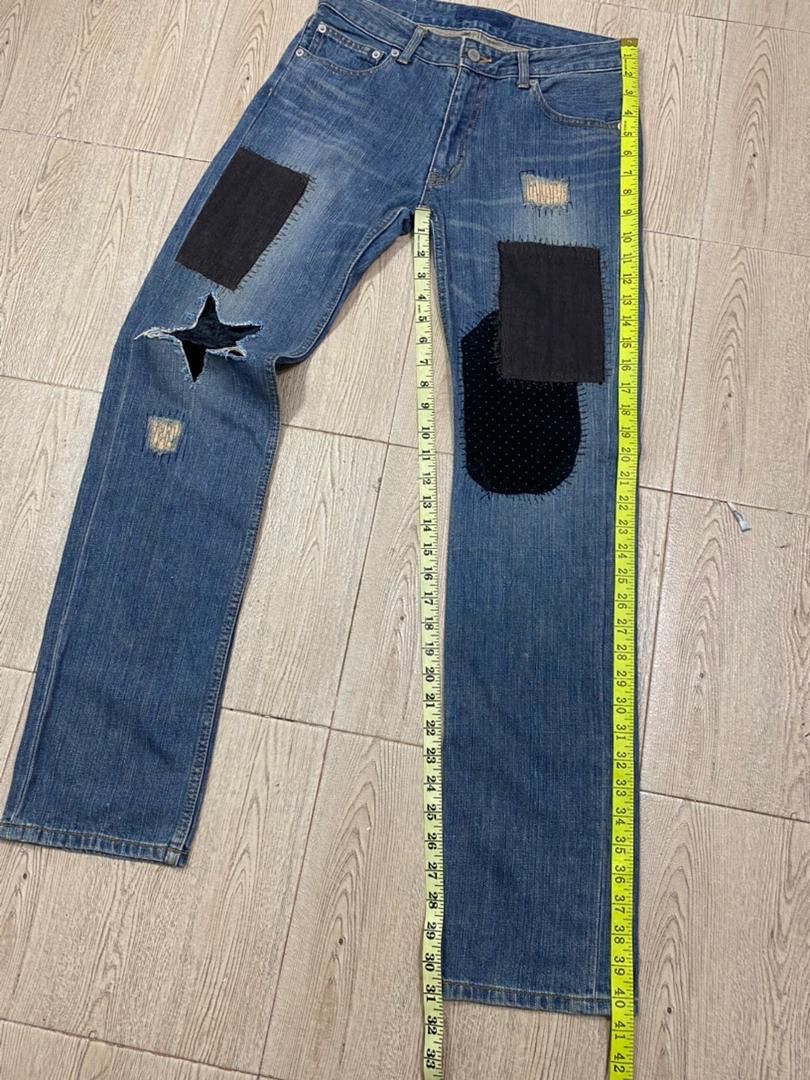 Japanese Brand Japanese Style Jeans Patchwork Design Size US 30 / EU 46 - 15 Thumbnail