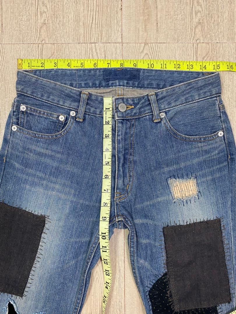 Japanese Brand Japanese Style Jeans Patchwork Design Size US 30 / EU 46 - 13 Thumbnail