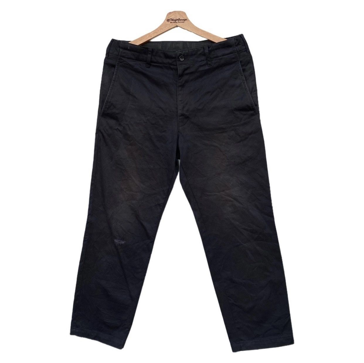 Comme des Garcons Rare Comme Des Garcons Homme AD2006 Distressed Cropped Pants Size US 31 - 1 Thumbnail
