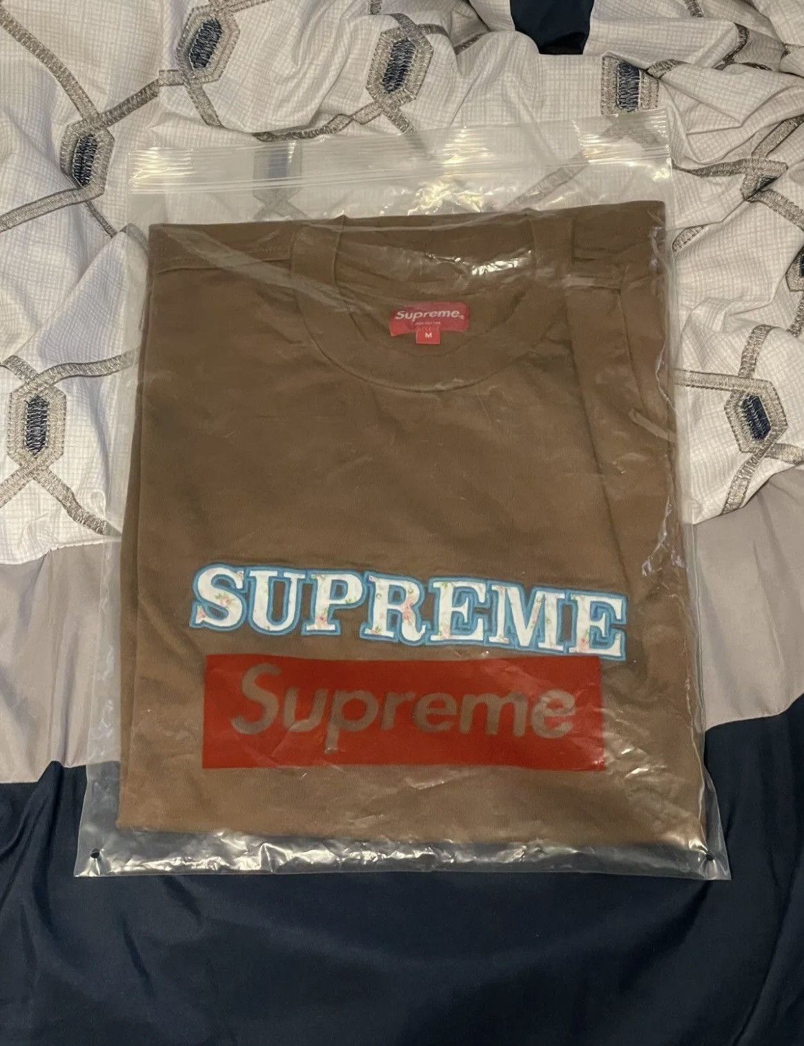 Supreme Floral Logo Tee FW18