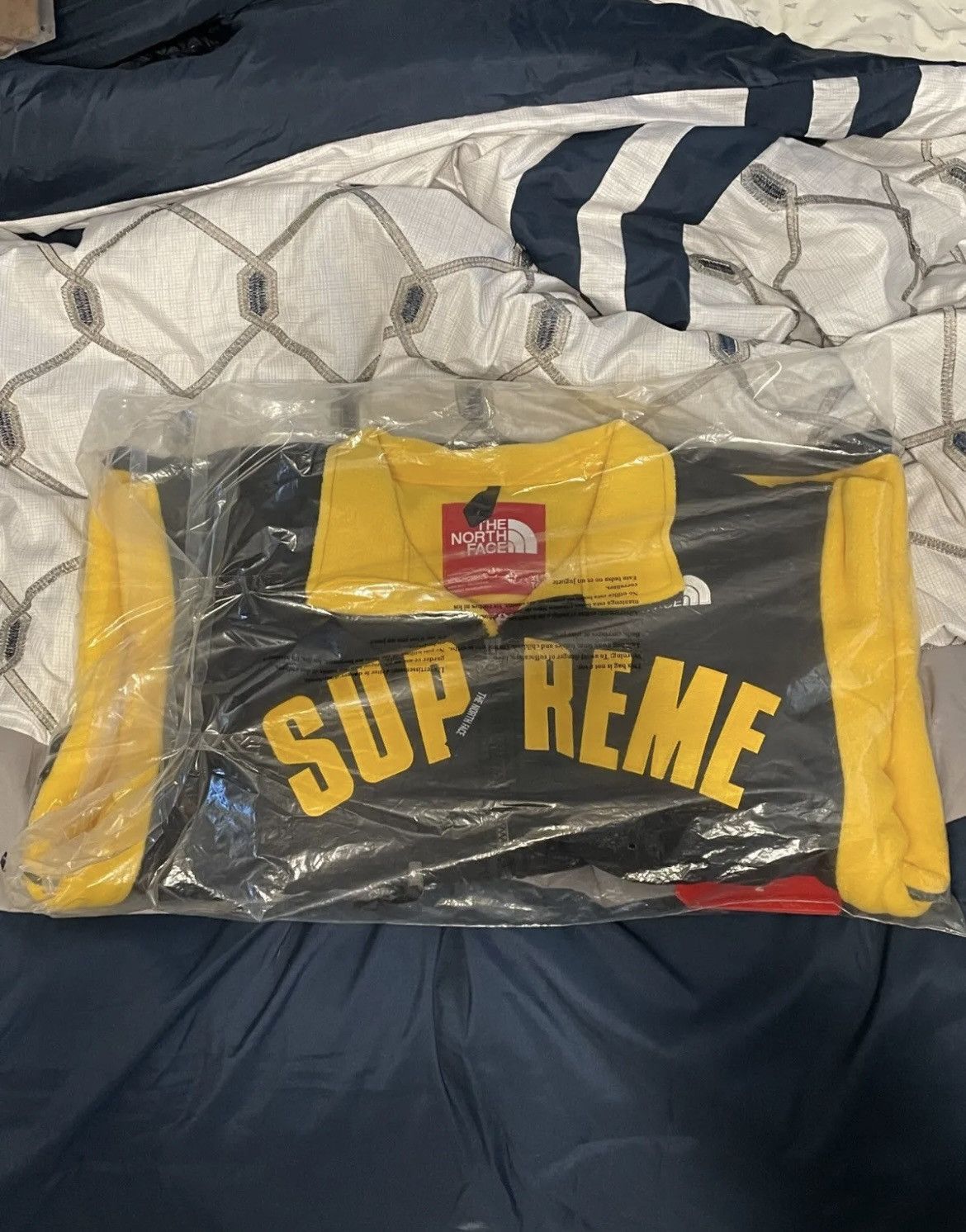 Supreme The North Face Arc Logo Denali Fleece Jacket | Grailed