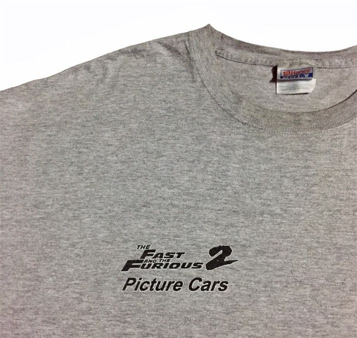 Vintage VINTAGE THE FAST AND THE FURIOUS 2 ACTION MOVIE TSHIRT Size US XXL / EU 58 / 5 - 4 Thumbnail