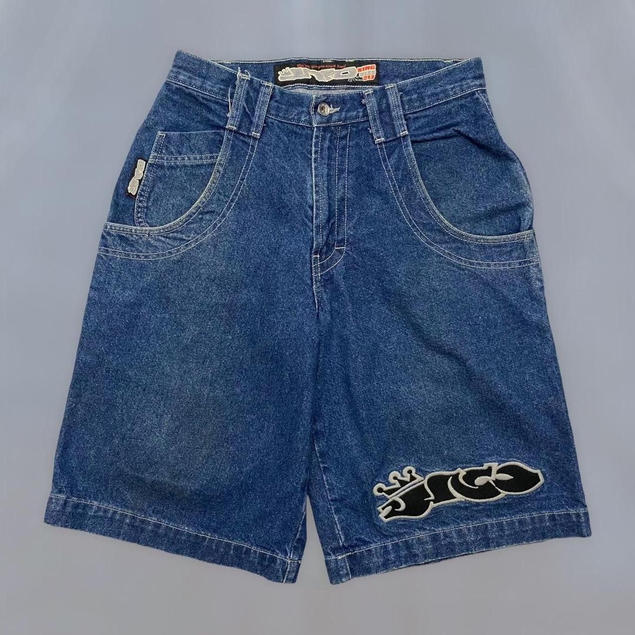 Vintage 90's JNCO Jeans King Size 217 Baggy Denim Shorts | Grailed