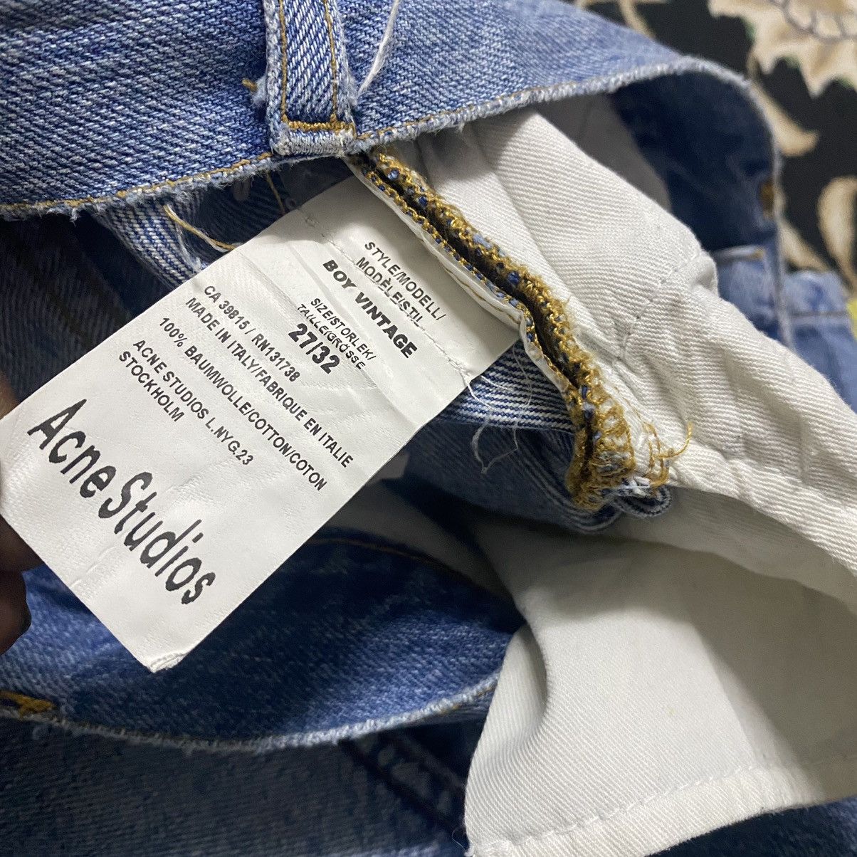 Acne Studios Acne Studios Boy Vintage Jeans Size US 28 / EU 44 - 12 Thumbnail