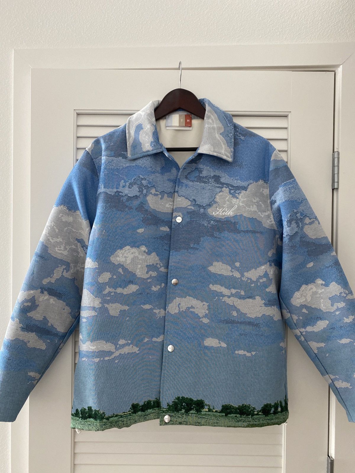 Kith Tapestry Coaches Jacket Helium