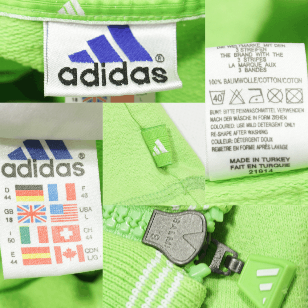 Adidas 90S Logo Baggy Sweatshirt Size L / US 10 / IT 46 - 8 Thumbnail