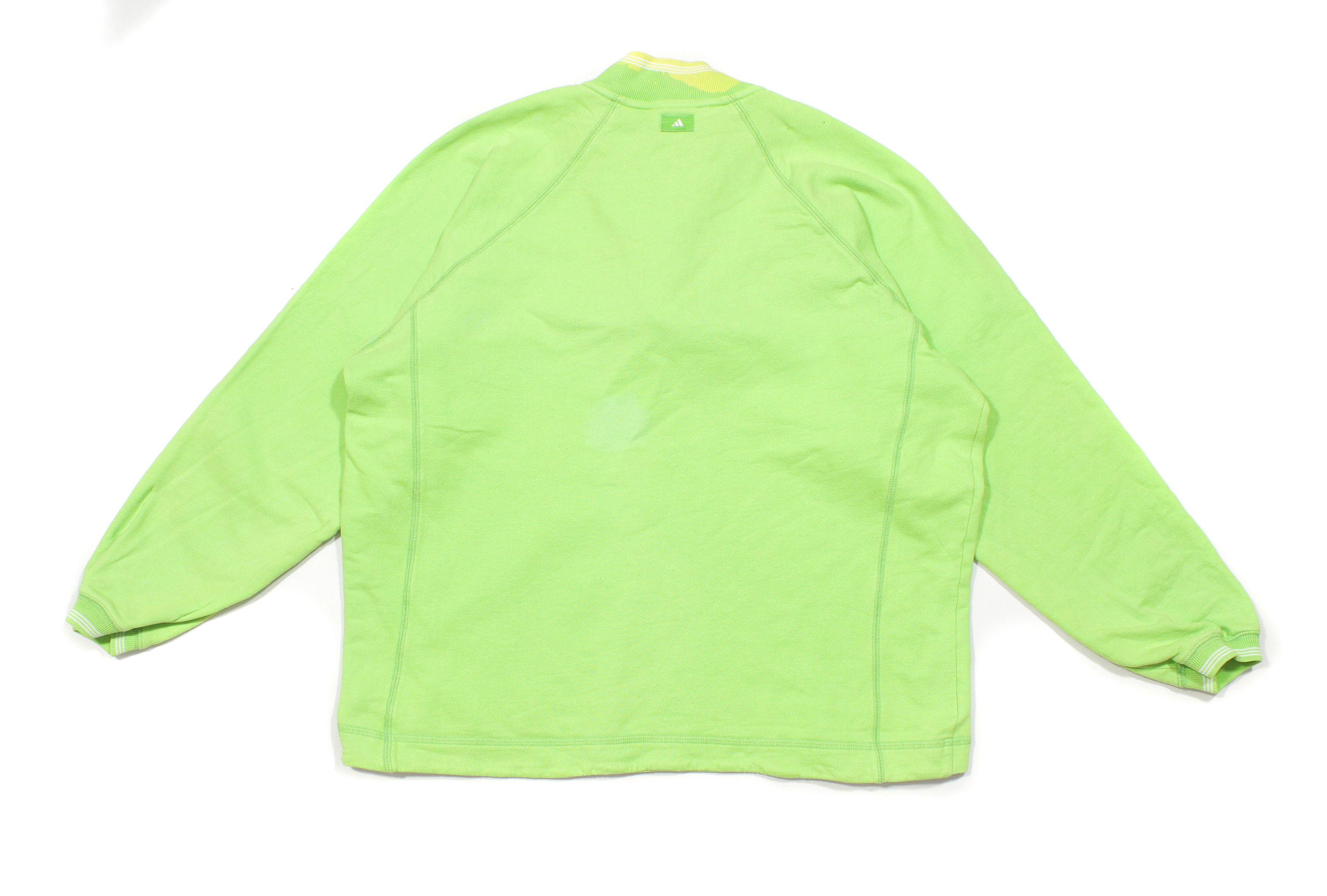 Adidas 90S Logo Baggy Sweatshirt Size L / US 10 / IT 46 - 2 Thumbnail