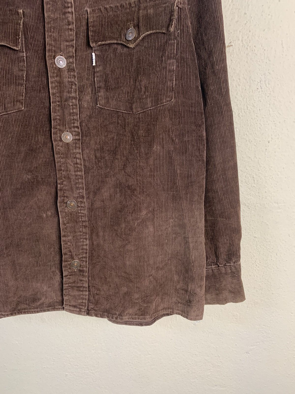 Levi's Vintage Levis 70666 Corduroy Jacket Size US M / EU 48-50 / 2 - 2 Thumbnail