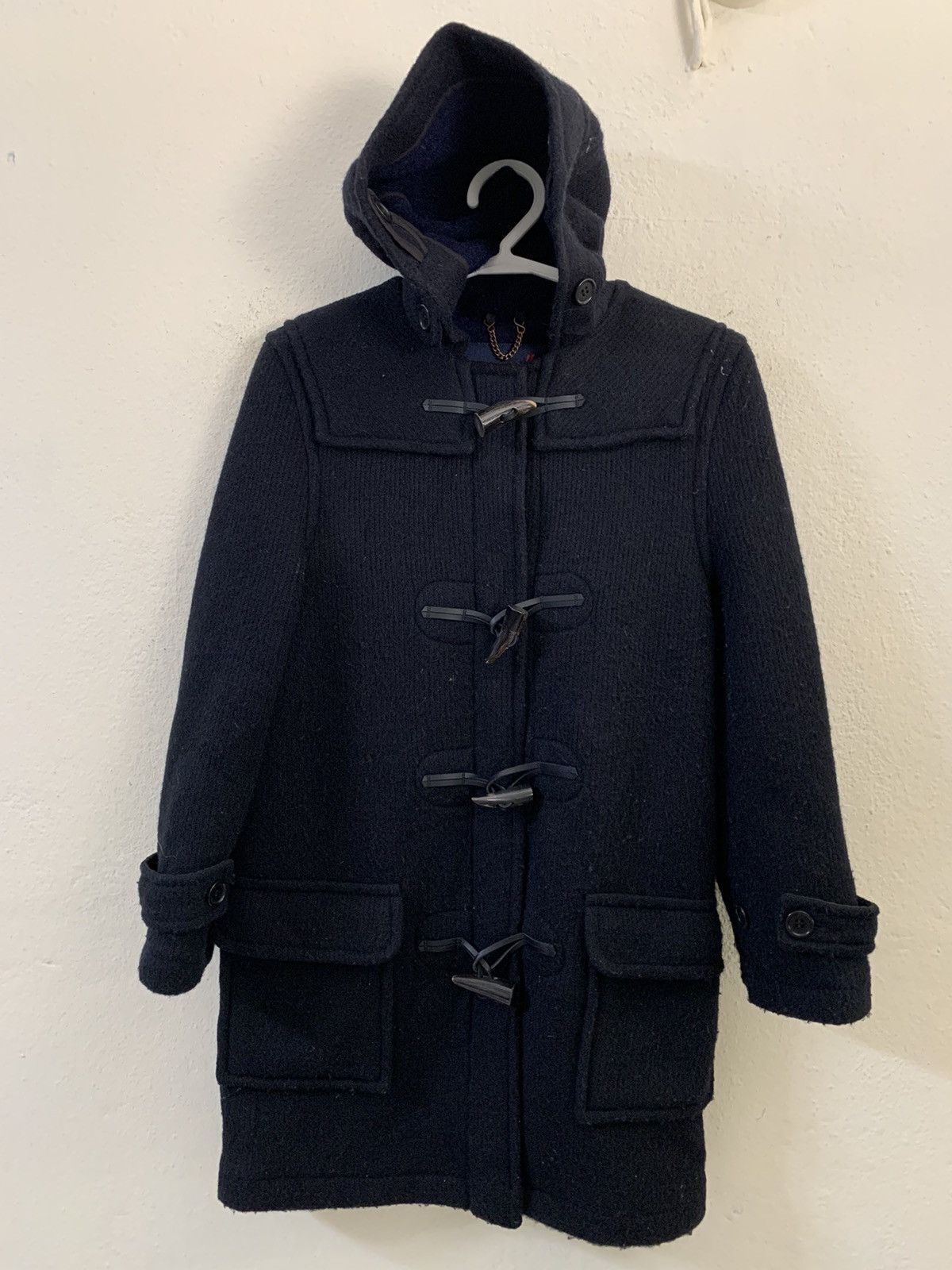 image of Gloverall For Kid Duffle Coat in Black (Size 2XS)