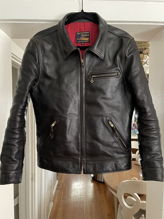The Flat Head The Flat Head Single Riders Horsehide Leather Jacket