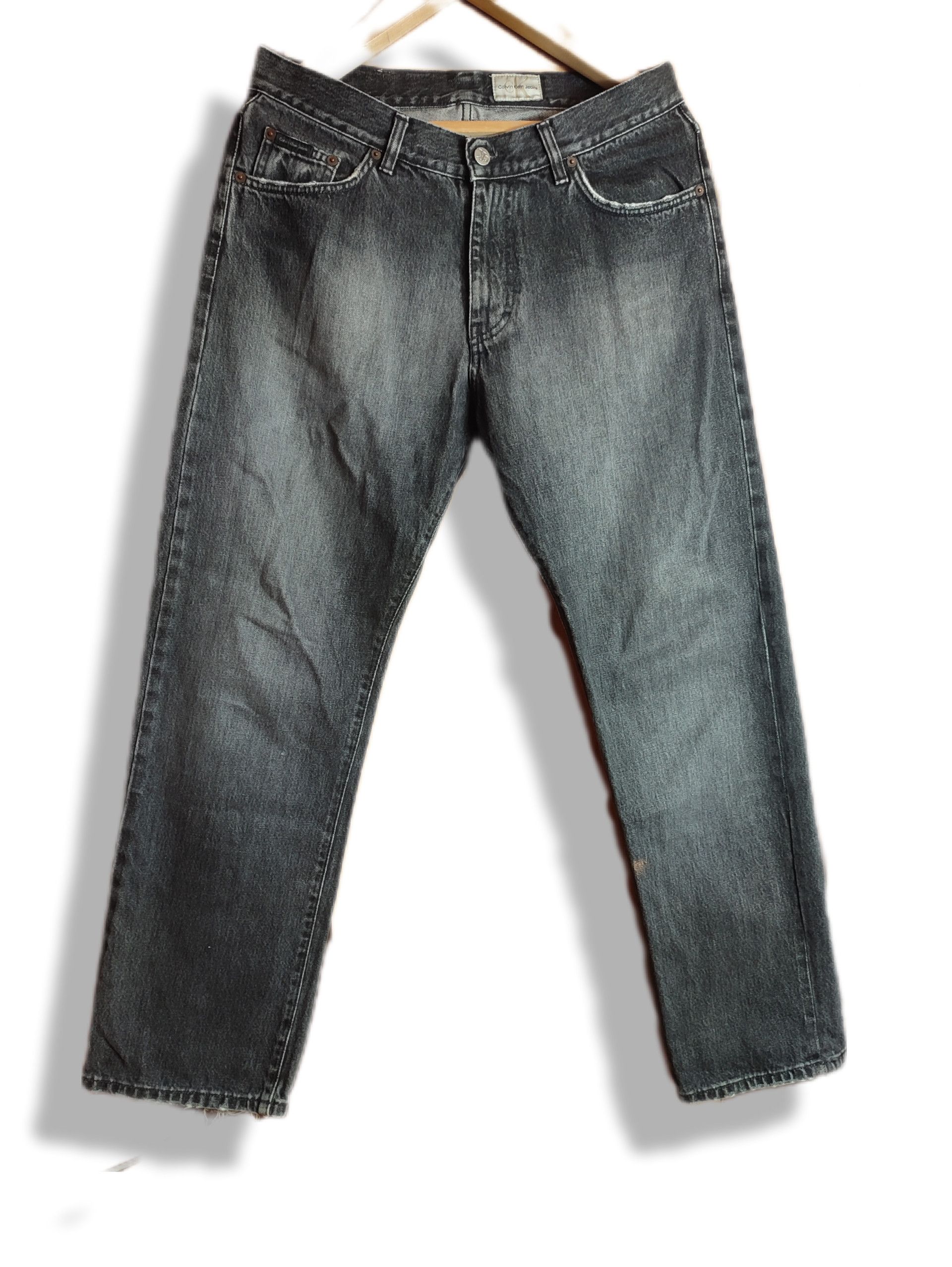 Calvin Klein Calvin Klein vintage distressed jeans Size US 32 / EU 48 - 1 Thumbnail