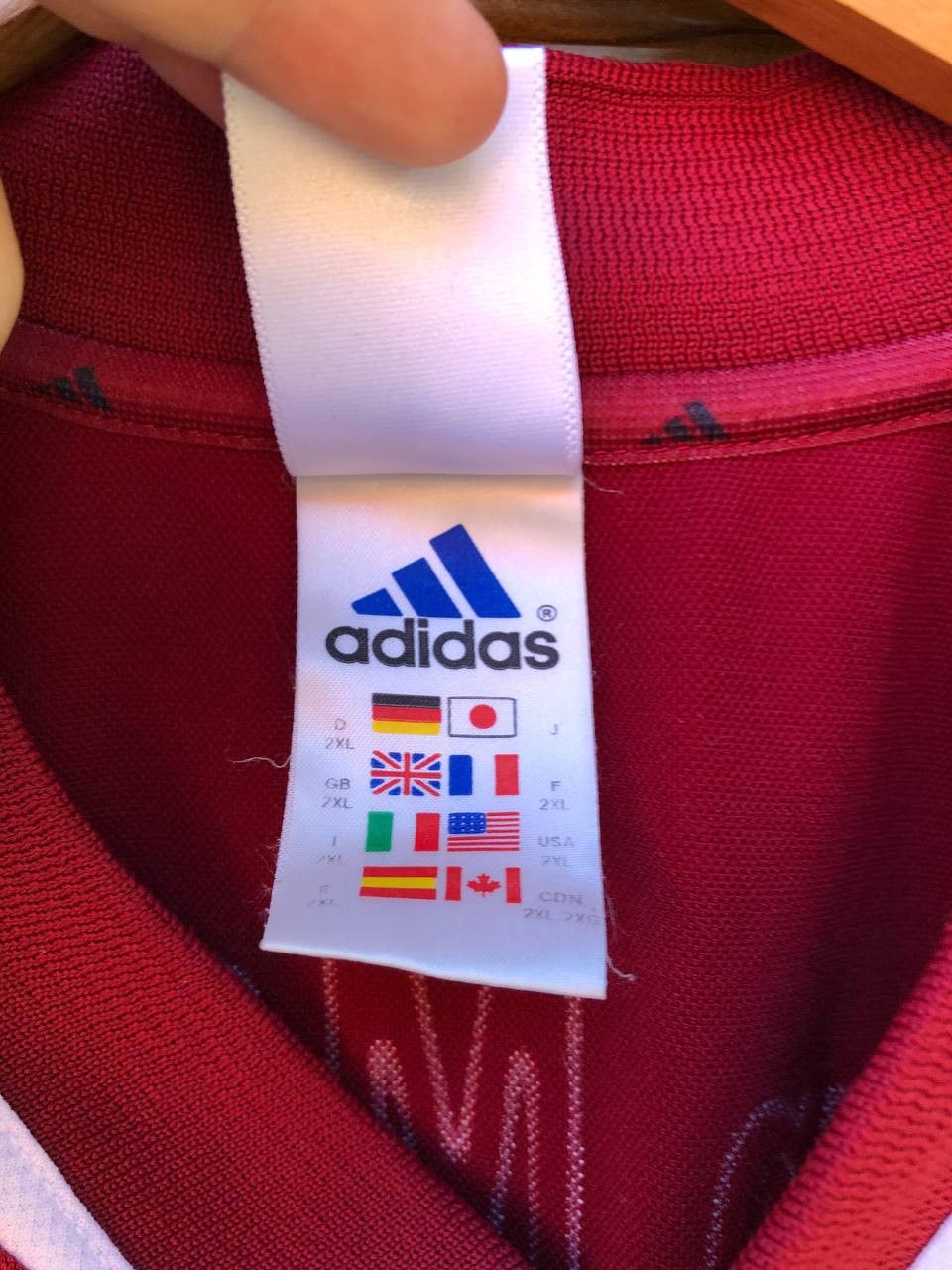 Adidas BAYERN MUNICH HOME FOOTBALL SHIRT SOCCER JERSEY ADIDAS Size US XXL / EU 58 / 5 - 11 Thumbnail
