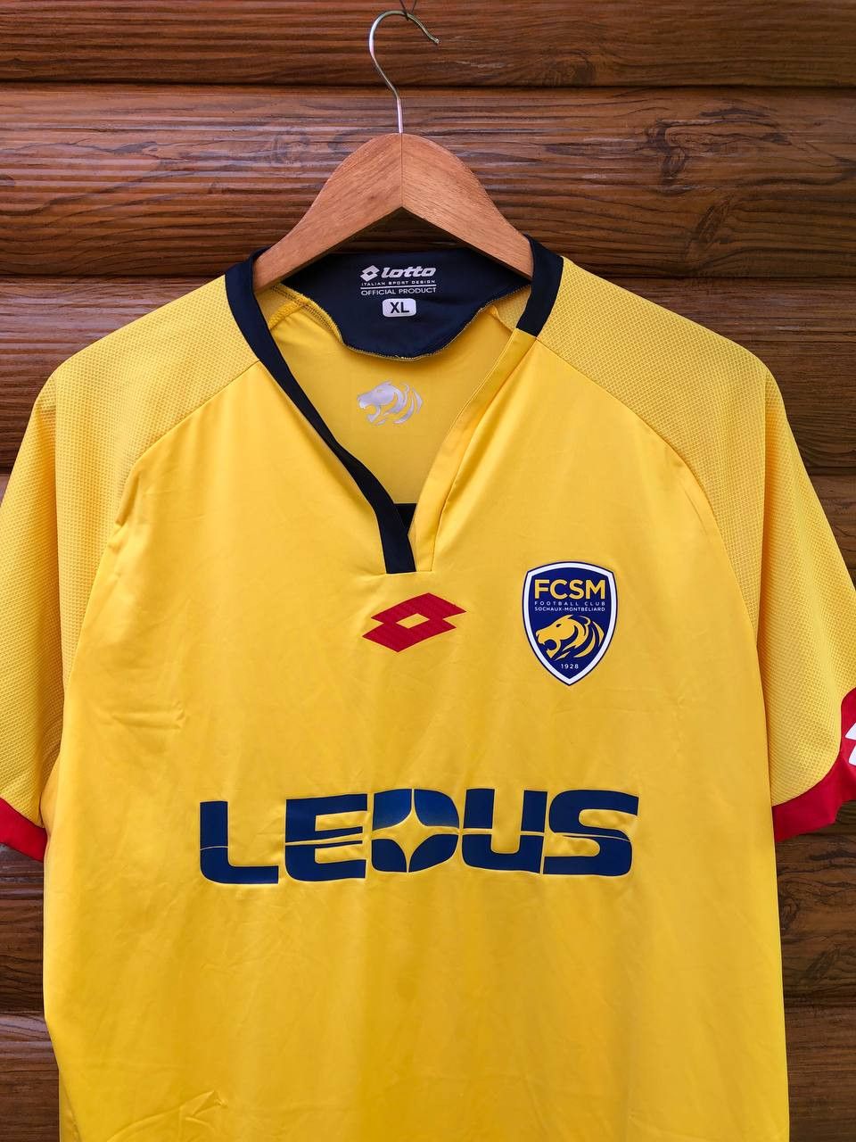Vintage Sochaux-Montbeliard FCSM Home Soccer Jersey Football Shirt Size US XL / EU 56 / 4 - 2 Thumbnail