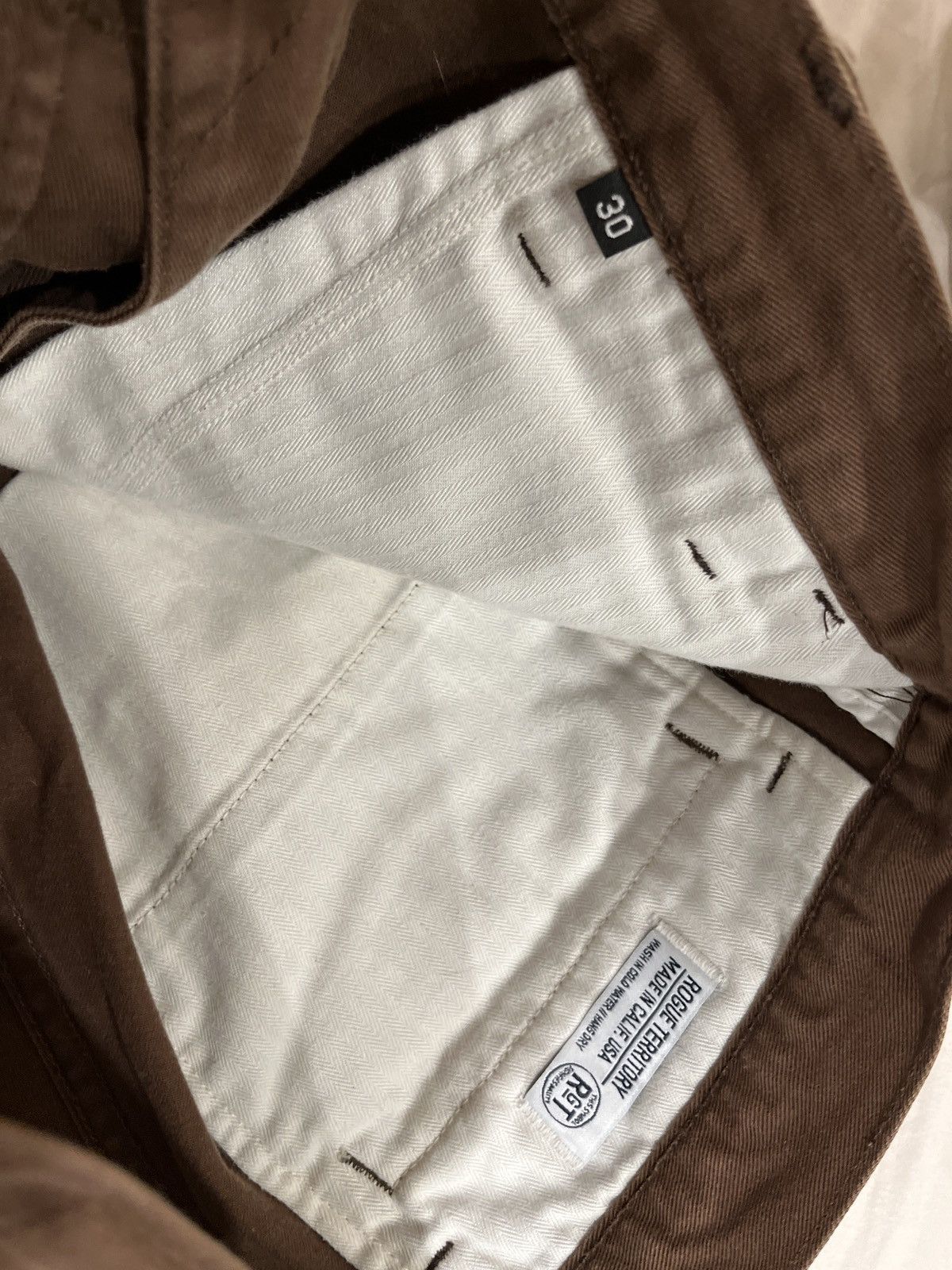 Rogue Territory Officer Trouser twill cut-offs Size US 30 / EU 46 - 3 Thumbnail