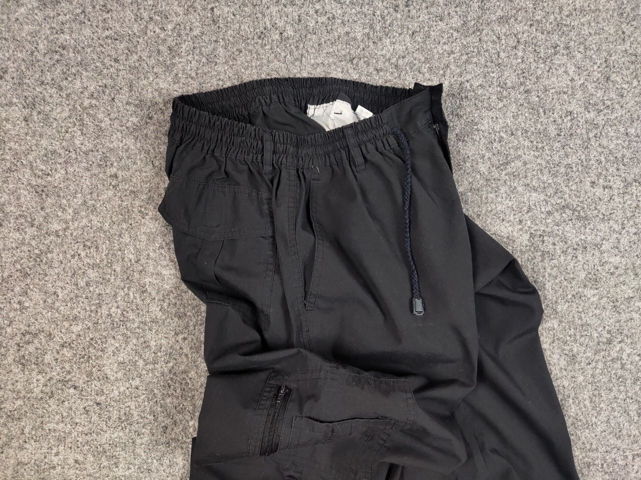 Japanese Brand Vintage 90's Cargo Pants Travis Scott Japan Black Hype Size US 32 / EU 48 - 17 Thumbnail