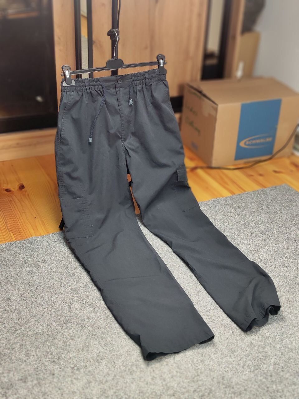 Japanese Brand Vintage 90's Cargo Pants Travis Scott Japan Black Hype Size US 32 / EU 48 - 20 Thumbnail